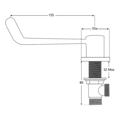 Hart Medical Lever Control Valves